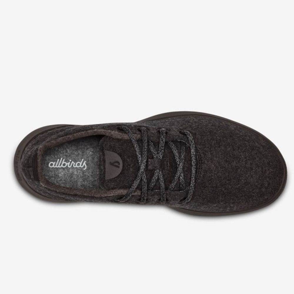 Allbirds Women's Wool Runners Sneakers in Natural Black, Size 10 - Picture 4 of 11